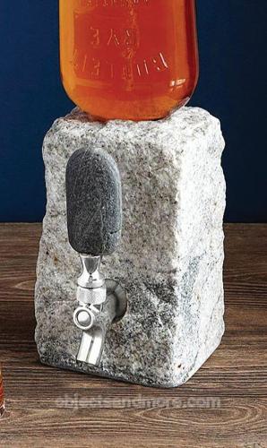 Booze Dispenser Gray by JEFF HENDERSON